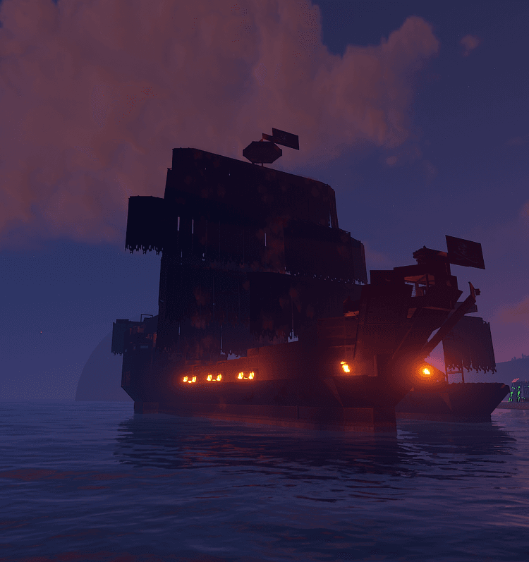 Raidable Large Ship